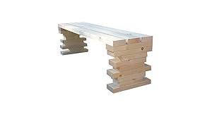 TOTAL WOOD 2012 Panca panchina panchetta Interno Esterno in Legno 100x38.5x40h cm Anche su Misura