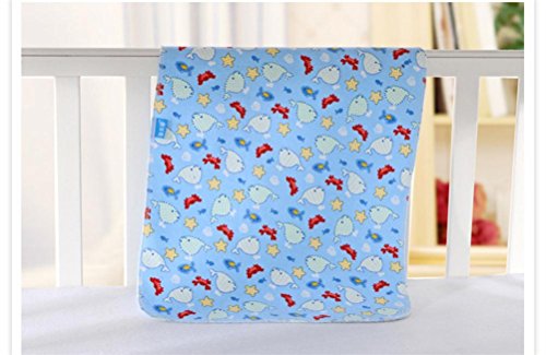 Monvecle 4pcs Pack Baby Infant Waterproof Cotton Changing Pads 18