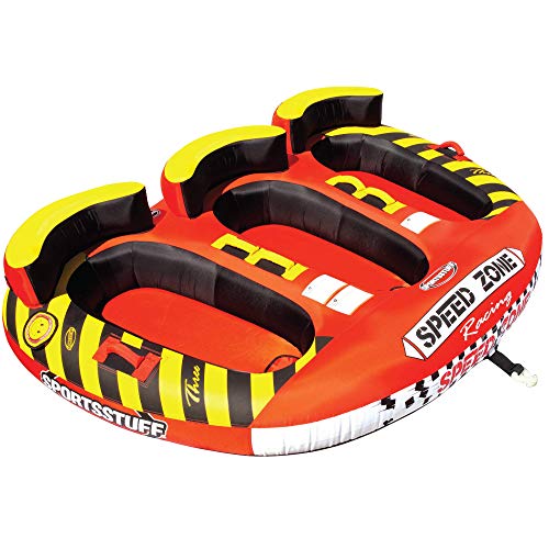 Sportsstuff Speedzone 3 | 1-3 Rider Towable Tube for Boating