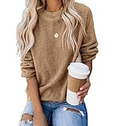 GOLDPKF Women's Fashion Hoodies & Sweatshirts Long Sleeve Fleece Pullover Tops