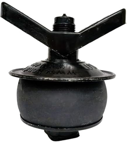 4-Inch Hand-Tite Pipe Plug - No Tools Needed, Reusable Pipe Test Plug