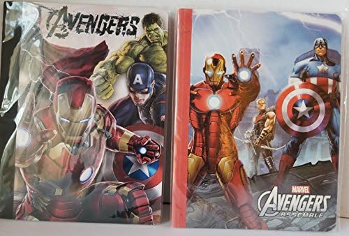 Marvel Avengers Assemble Composition Notebook Set - (Pack of 2)