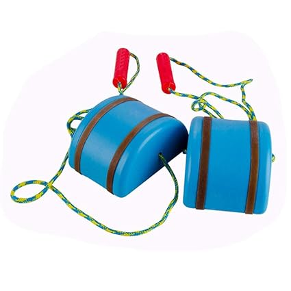 VIPECO Child Rocking Seesaw Balance Board Sensory Training Outdoor Toy (Blue) Reliable Quality Material: ABS