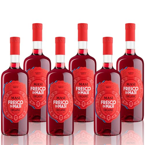Fresco di Masi Rosso 2024 | Rosso Verona Igt | Biologico | 6x750 ml | Caja de 6 botellas