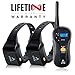 Patpet Dog Training Collar -Rechargeable & Waterproof 660yd Remote Control Collar For 2 dog- Blind Operation Remote with Tone/Vibration/Shock Electric Collar (620B)