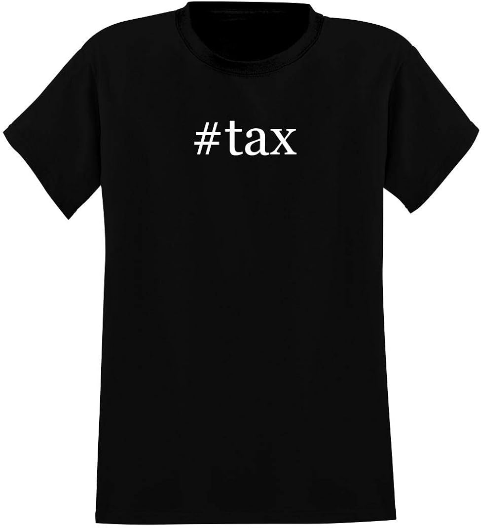 tax Men's Hashtag Crewneck TShirt Clothing