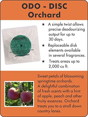 Odosol Disc - Fruity Orchard Fragrance / Aroma Air Freshner & Car Freshner Deodouriser …