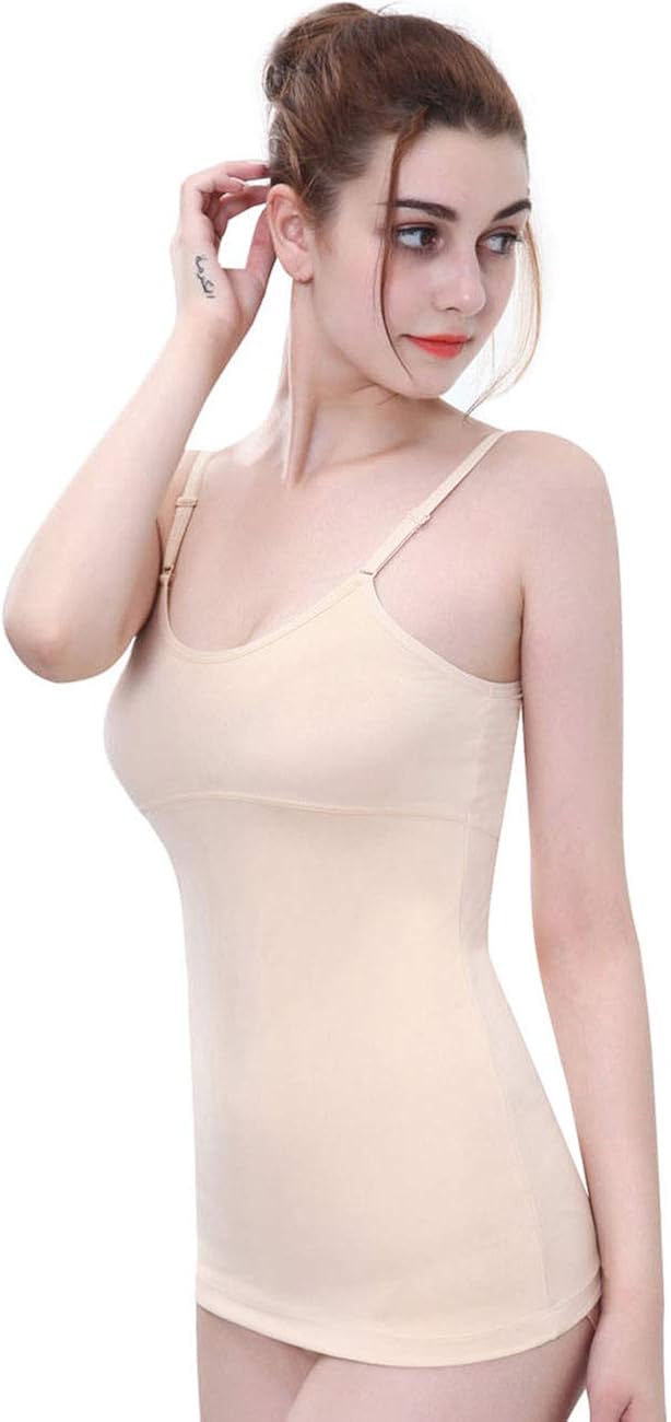Everbellus Firm Tummy Control Shapewear Tank Top Compression Underwear for Women at  Women’s Clothing store