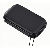 3DS Storage Case, EVA Waterproof Hard Shield Protective Carrying Bag with Detachable Hand Wrist Strap Compatible with New 3DS, 3DS, 2DS XL or DSi, DS Lite