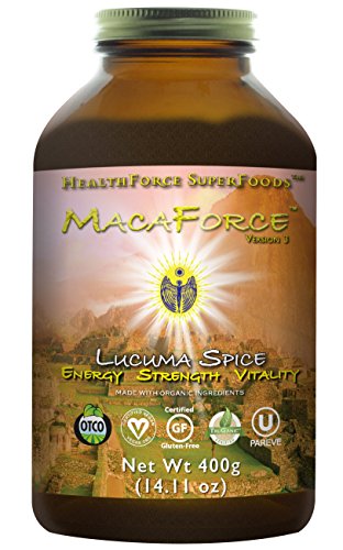 HealthForce SuperFoods Macaforce Lucuma Spice 400 Grams Powder