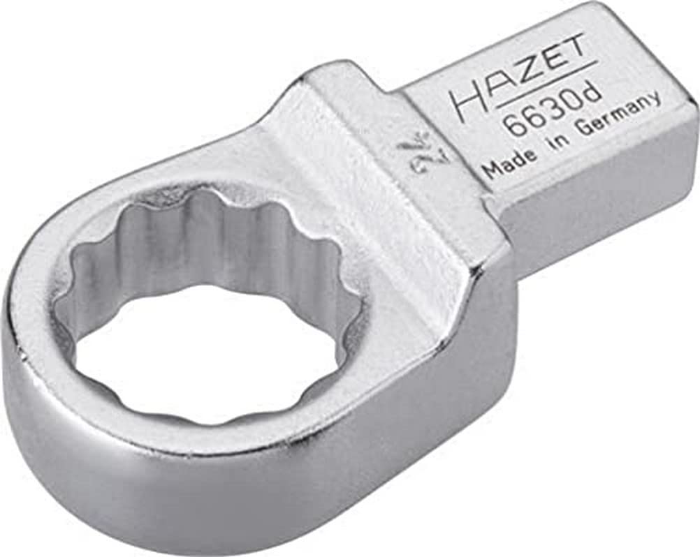 HAZET 6630D-24 68.8 mm 12-Point Traction Profile Insert Box-End Wrench - Chrome-Plated