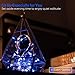 Hometarry LED Fairy Lights, Battery Operated Lights Multi Color Changing String Lights Remote Control Waterproof 100LEDs 33 ft Indoor Decorative Silver Wire Lights for Bedroom, Christmas lights