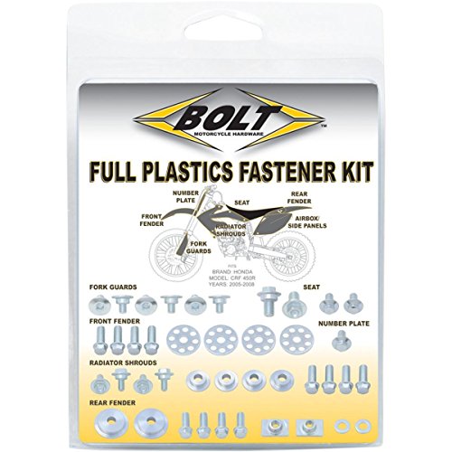 Bolt MC Hardware Plastic Fastener Kit KAW001765