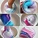 Staron Fluffy Slime Floam, 100ml DIY No Borax Squishy Mixing Cloud Slime Scented Stress Relief Clay Sludge Toys for Kids and Adults (Multicolor)