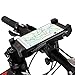 Qoosea Bike Phone Mount Holder, Universal Cell Phone Bicycle Handlebar & Motorcycle Holder Cradle with 360 Rotate for 3.5 - 7 inch Cell Phone iPhone Android phone and GPS Devices - Black