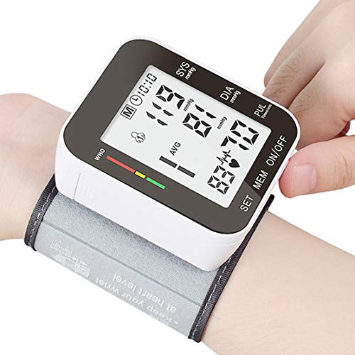 Blood Pressure Monitor Automatic Wrist High Blood Pressure Monitors