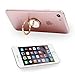NOPNOG Finger Ring Stand Cell Phone Holder Grip Mirror Design 360° Adjustable for iPhone X/8/7/6s/6plus Samsung Galaxy S7/ S8 Moto Lg Google Pixel XL/Nexus 6/ 6p HTC Smartphone (Gold)