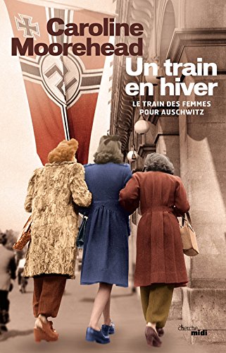 Un  train en hiver
