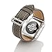 Valkit for Apple Watch Band - iWatch Bands 38mm Genuine Leather Strap Smart Watch Band Bracelet Replacement Wristband with Stainless Steel Adapter Clasp for Apple Watch 2 1, Single Tour - Brownness