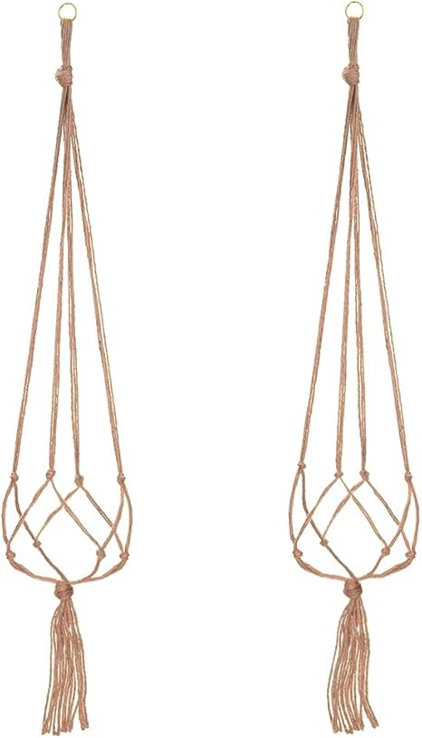 Surplex 2 Pcs Colgante de plantas Maceta, Titular de la Planta