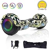 VEVELINE Hoverboard for Kids w/Bluetooth Speaker