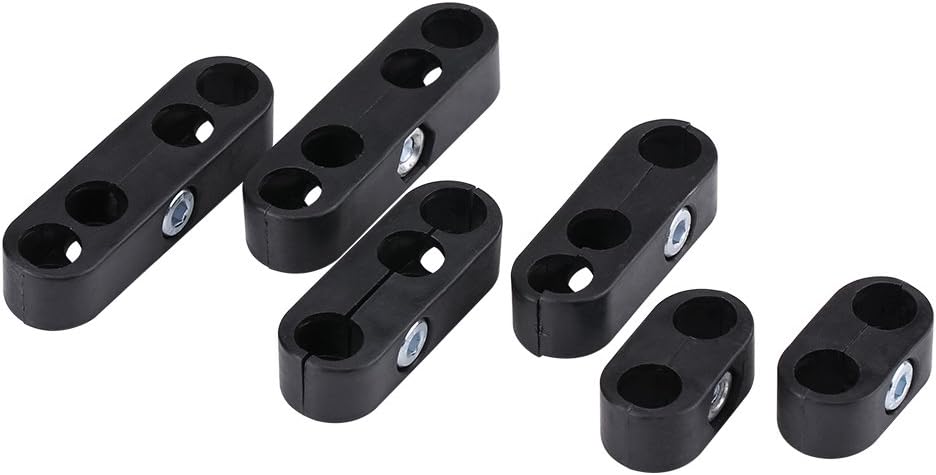 Plug Wire Separator, 7mm 8mm Plug Lead Separator Ignition Lead Separator Plug Wire Separators Dividers Looms for Car Black - Image 4