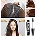 Eyebrow Stamp and 10 Styles Eyebrow Stencil Kit, One Step Perfect Brow Pomade Stamp Shaping Kit Eyebrow Definer with Eyebrow Pen Brush and Eyebrow Trimmer Buildable Brow Stencil ​Makeup Tools (grey)