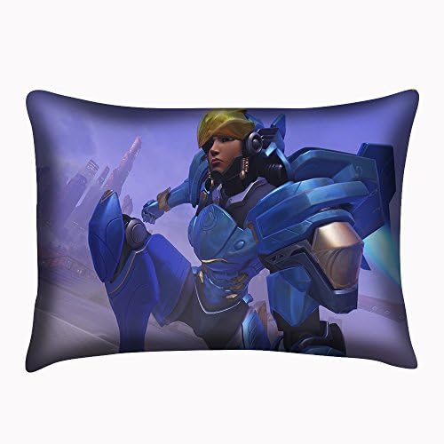 Overwatch Pillowcase OW Pharah Pillow Case Cushion Cover Twin Sides Pillowslip 20x30 Inch