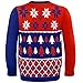 New York Giants Busy Block Ugly Sweater