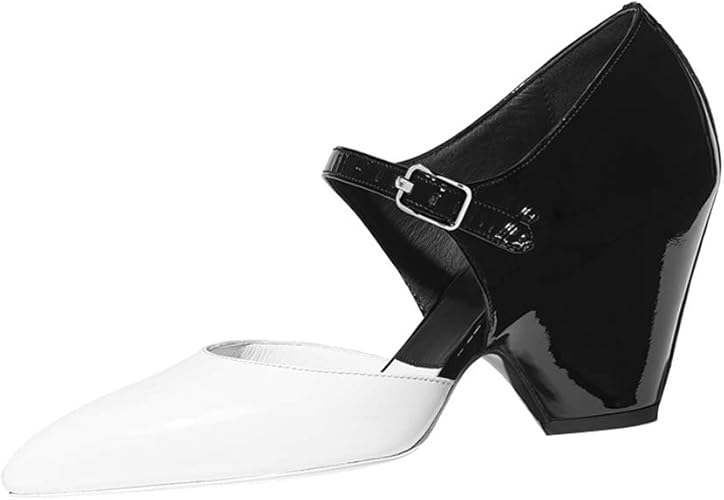 pointed mary jane shoes