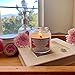 MEANINGFUL MANTRAS You are Enough Vegan Scented Candle Valencia Orange & Grapefruit | Real Essential Oils | Aromatherapy | Vintage Recycled Apothecary Glass Jar 8 Fluid Ounce Coconut Wax 6 Ouncethumb 3