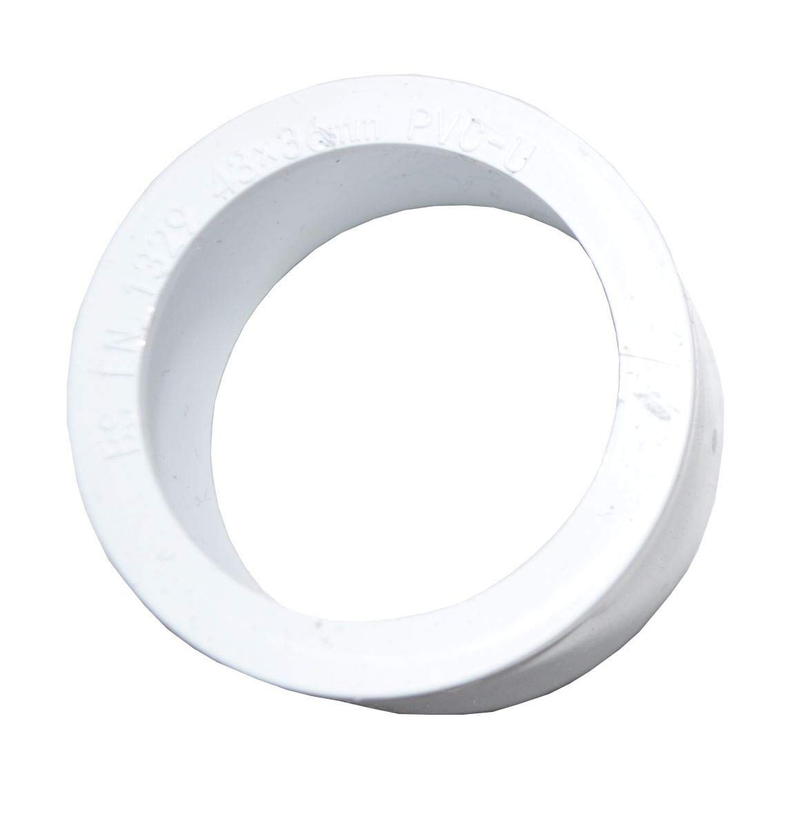 Solvent White 50mm (56mm) x 40mm (43mm) Pipe Reducer
