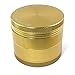 Chromium Crusher 2 Inch 4 Piece Tobacco Spice Herb Grinder - Gold