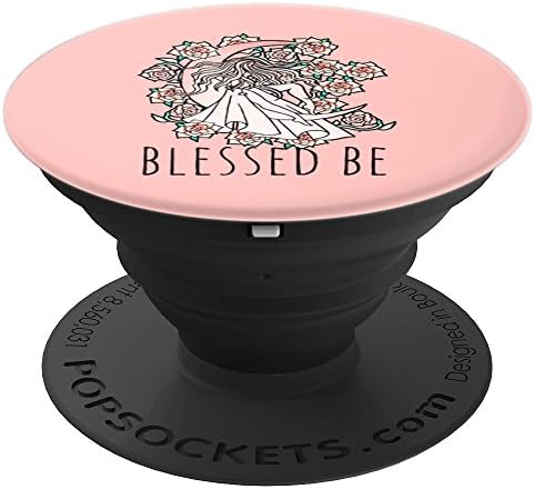 Blessed be design Moon Goddess - PopSockets Grip and Stand for Phones and Tablets