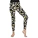 Wonder Woman Logo All Over Print Leggings - Black (Small)