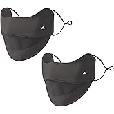 Winter UV Face Mask Windproof Breathable Washable Sun Protection Face Shield for Men Women Running Cycling Hiking Working