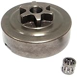 SPERTEK 3/8 Inches 6T Chainsaw Clutch Drum Assembly For Echo Cs-310 With Bearing