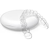 Custom Clear Mouth Retainer – 1.0 mm/1.5 mm Thickness, BPA‑Free Material, At‑Home Retainer Kit, Straight Retainer for Teeth, Nearly Invisible & Durable (Clear, Upper or Lower (Count, 1))