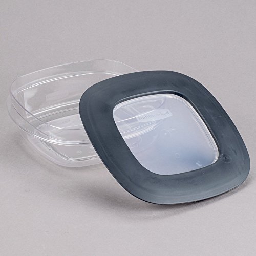 Rubbermaid Premier Food Storage Container, 1.25 Cup, Grey (6 Pack