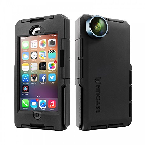 Hitcase HC18000 Waterproof Video Camera for iPhone 5s/5c/5 (Black)