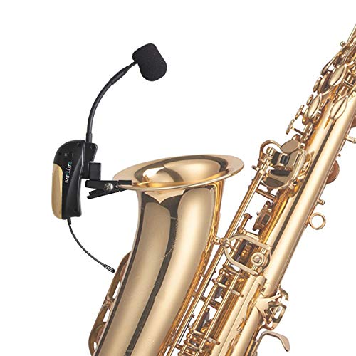 Nady Satellite SMHTA-100 | 100-Channel True Diversity Wireless Instrument System for Horns, Woodwinds - Portable AA batteries operation - Includes metal carrying case.