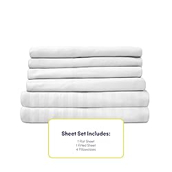 Cal King Size Bed Sheets - 6 Piece 1500 Supreme