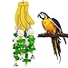MEWTOGO Large Bird Parrot Toys for Cockatoos Macaws African Grey and Amazon Parrots
