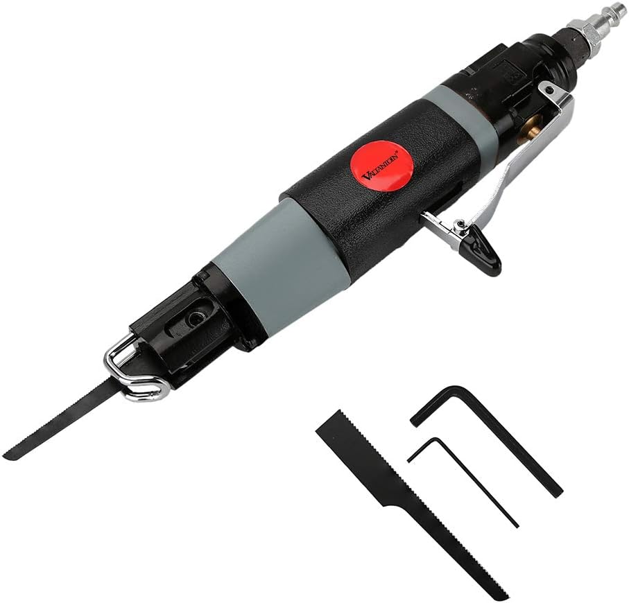 Ouya Pneumaticl Body Saber Saw, Low Vibration Reciprocating Saw with 2PCS Saw Blades 6 CFM/90