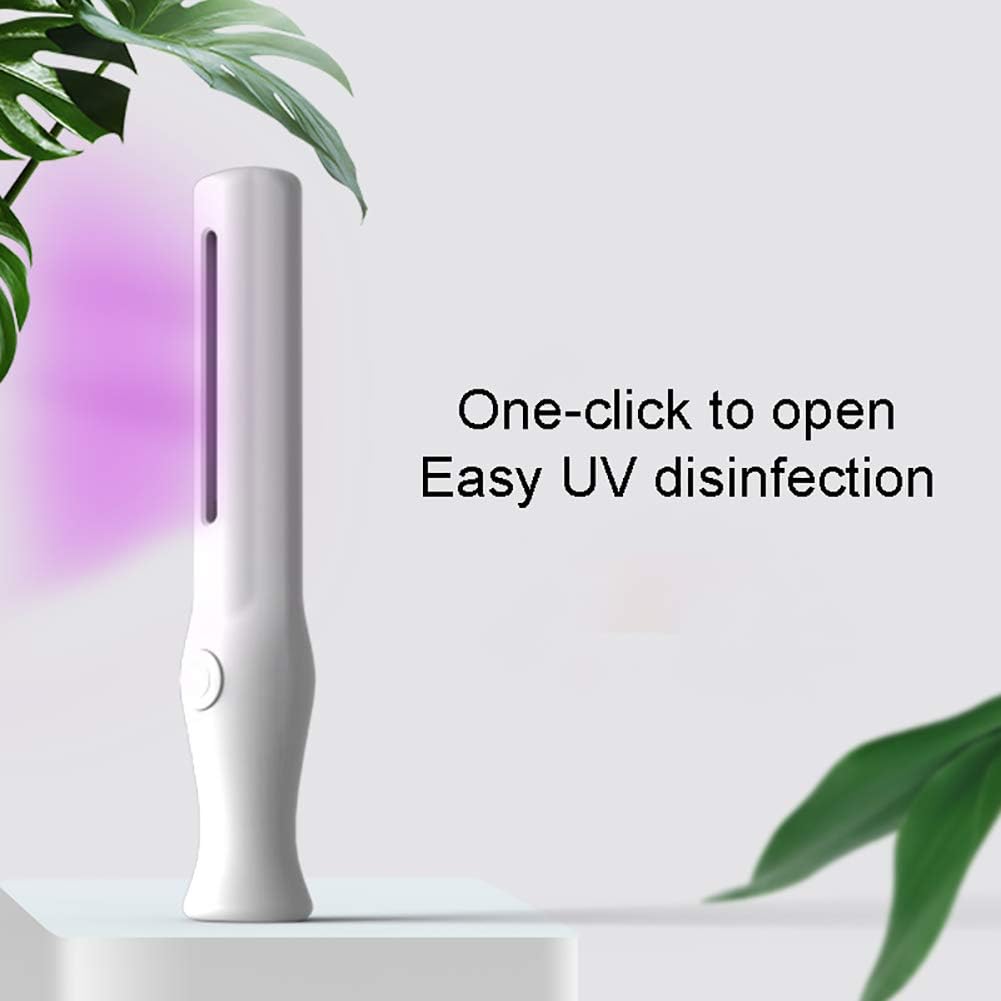 Travel UV Wand, Sanitizer to Kill Germs, UV Light Sterilizer, and Bacteria UV Disinfection Lamp Tool, for Travel Hotel Home Office Use