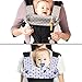 Kyapoo Baby Drool and Teething Pad Reversible Organic Cotton Bibs 3 Piece Gift Set for Ergobaby Four Position 360 Baby Carrier Black White Arrows