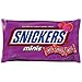 SNICKERS Valentine's Minis Size Chocolate Candy Bars 11.5-Ounce Bag (Pack of 4)