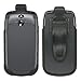 Cbus Wireless Black Holster Case w/Ratcheting Belt Clip for Samsung Rugby III / A997