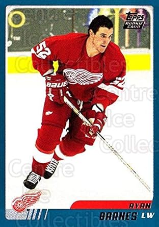 Amazon Com Ci Ryan Barnes Hockey Card 2003 04 Topps Traded