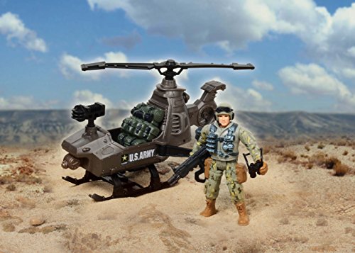 United States Army Helicopter Playset
